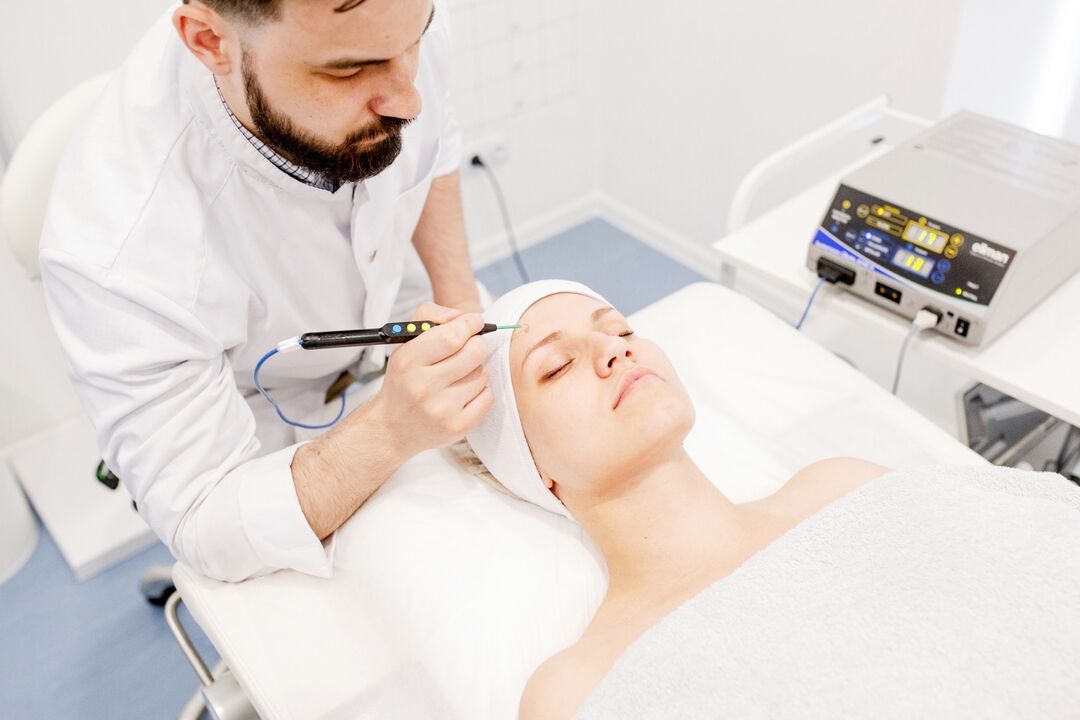 Remove nipple with radio waves
